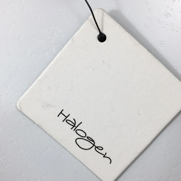 Halogen Black Front Zip‎ Cotton Biker Moto Jacket - Picture 12 of 14